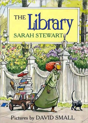 librarians clip art. of titles about libraries.