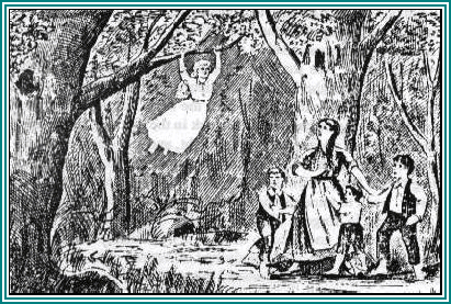 Betsy Bell and her brothers encounter the Bell Witch