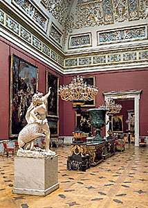 A gallery in the Hermitage